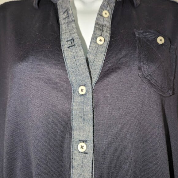 G-Star Raw Navy Blue Polo Dress Medium - Picture 2 of 9